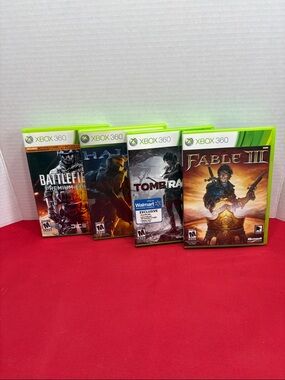 XBox 360 Games Lot of 4